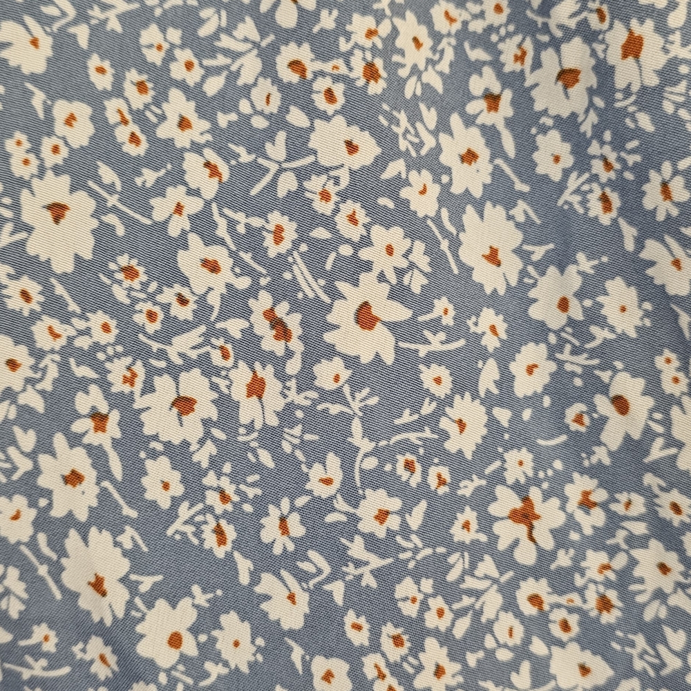 Floral Blue Dress - Picture 3 of 4